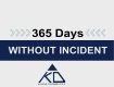 365 Days Without Disabling Incidents project Sandra K