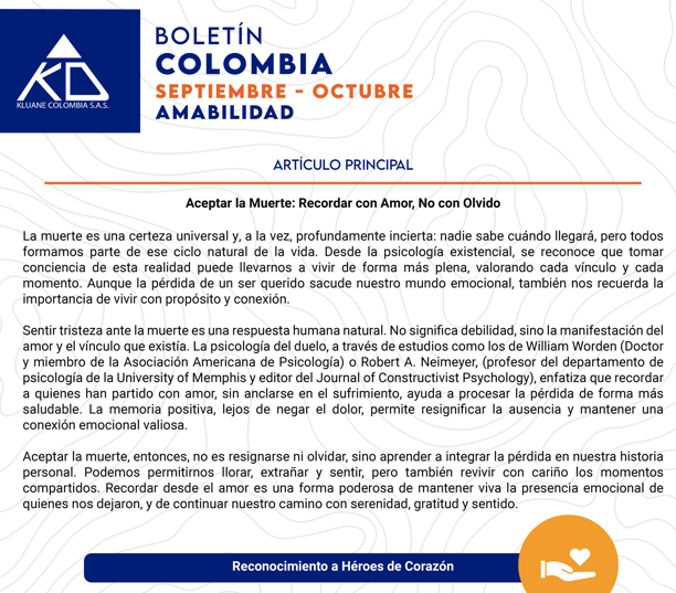 Boletín – Septiembre Octubre